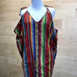 Ralph Lauren stripped colorful dress